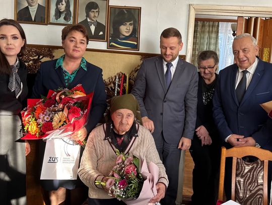 Gm. Rudnik. Sto lat historii zapisanej odwagą. Pani Stefania Partyka świętowała setne urodziny