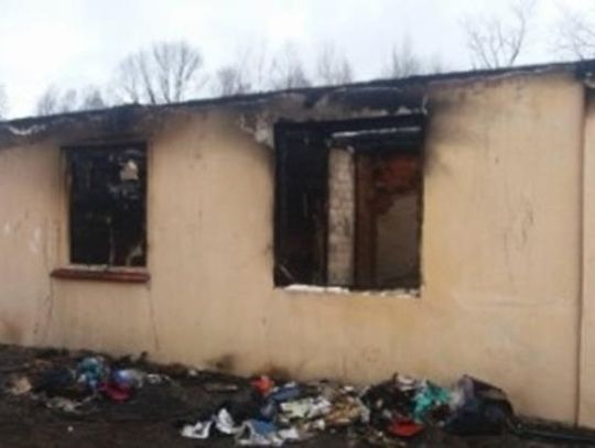 Gm. Sawin: Pożar strawił dom