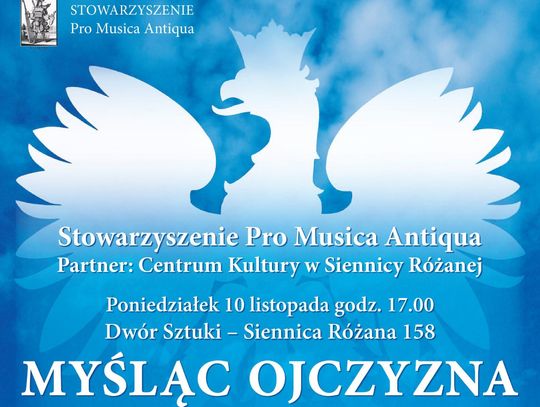 Wydarzenie artystyczno-historyczne zatytułowane "Myśląc Ojczyzna"