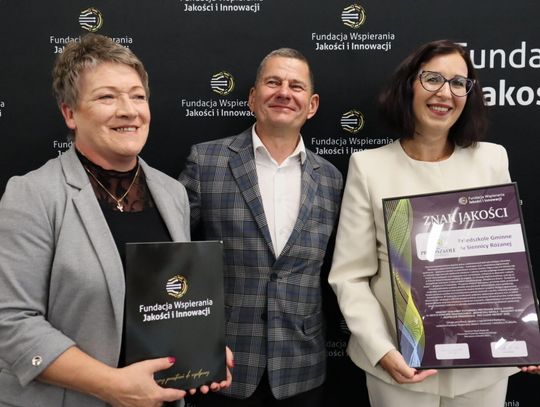 Gm. Siennica Różana. Przedszkole laureatem ogólnopolskiego konkursu