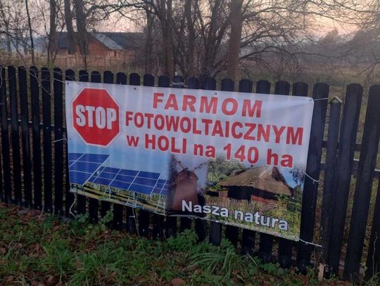 Gm. Stary Brus. W Holi staną gigantyczne farmy fotowoltaiczne? Wójt odmawia