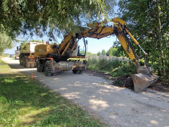 Gm. Urszulin. Budowa nowej drogi na finiszu