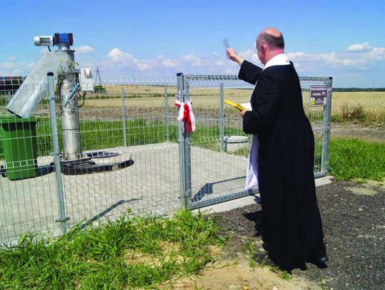 Gm. Wierzbica: Przepompownia ścieków poświęcona (VIDEO)