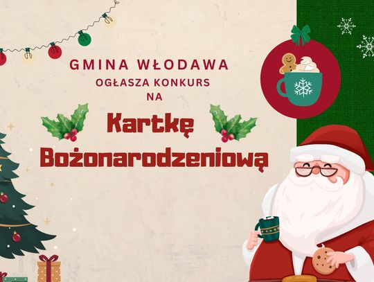 Gm. Włodawa. Trwa konkurs na kartkę bożonarodzeniową