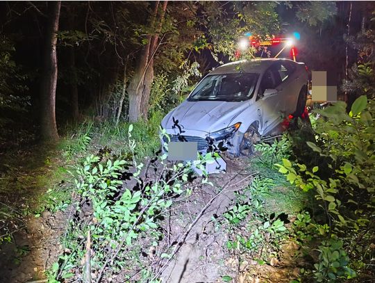 Gm. Włodawa. Uciekając przed policją, uderzył w drzewo