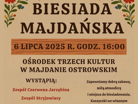 Gm. Wojsławice. Majdańskie spotkanie z tradycją i kulturą pod chmurką