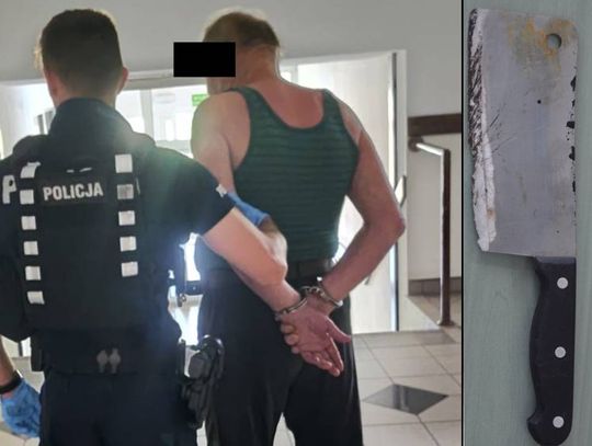 Gm. Wola Uhruska. Z nożem i tasakiem na sąsiada