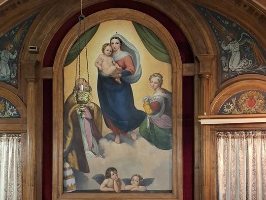 Gm. Wyryki. Madonna Sykstyńska odzyskała blask. Zakończono renowację obrazu w Adampolu