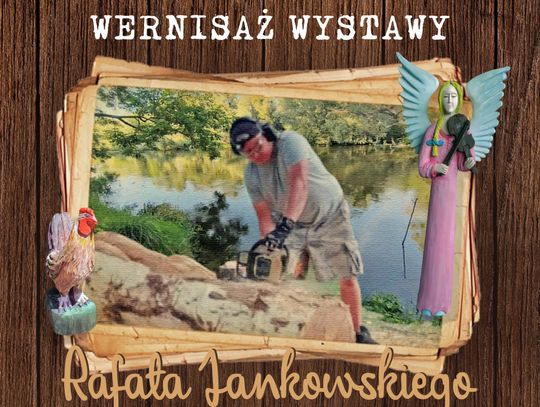 Gm. Żmudź. Wernisaż dzieł Rafała Jankowskiego