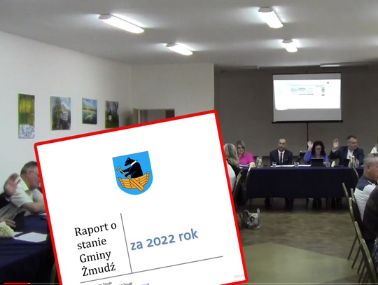 Gm. Żmudź. Wójt przedstawiła sprawozdanie i „zobrazowała” dokonania
