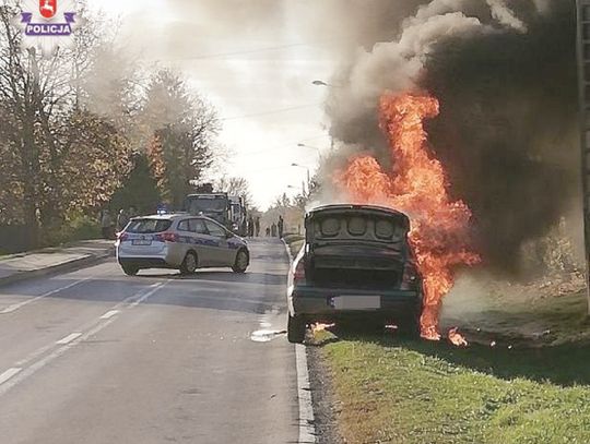 Gm. Żółkiewka: Osobówka w ogniu