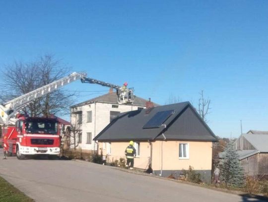 Gm. Żółkiewka. Znów paliło się w kominie