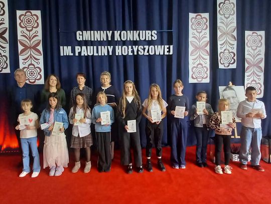 Gminny konkurs imienia Pauliny Hołyszowej w Strupinie Dużym rozstrzygnięty [ZDJĘCIA]