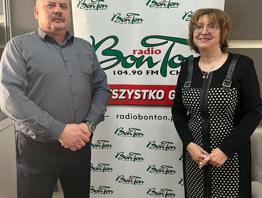 Gość Radia Bon Ton - przedstawiciele Polskiego Związku Niewidomych Koło Chełm: Tomasz Skrzypiec i Alicja Walczuk