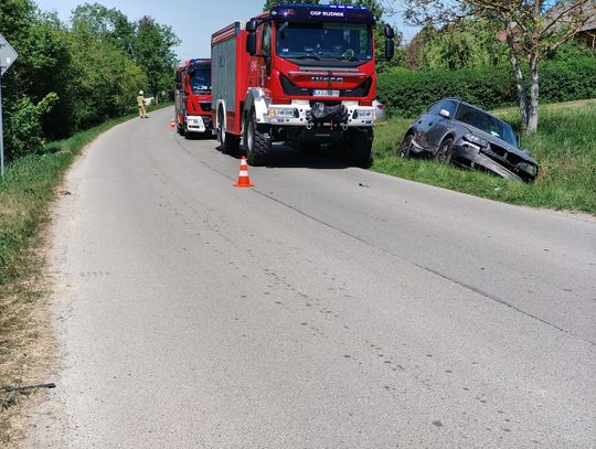 Groźne zderzenie w Maszowie. Kierowca nie ustąpił pierwszeństwa