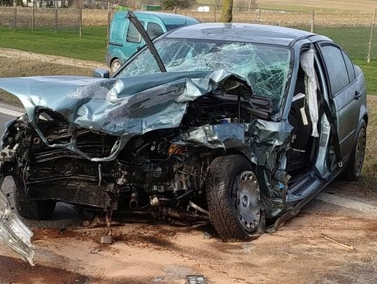 Groźny wypadek w Zakręciu [VIDEO]