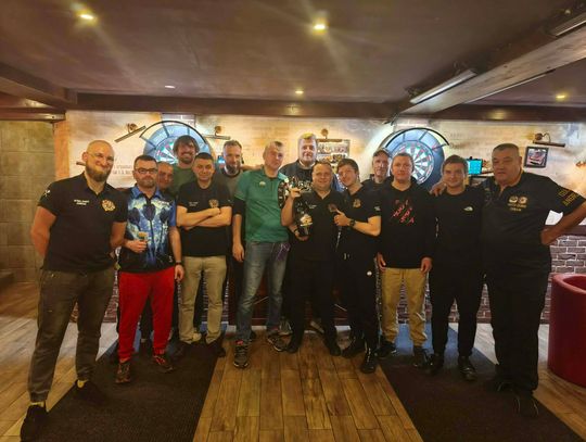 Grzegorz Cieślak zwyciężył rywalizację w barze Miś Steel Dart Chełm