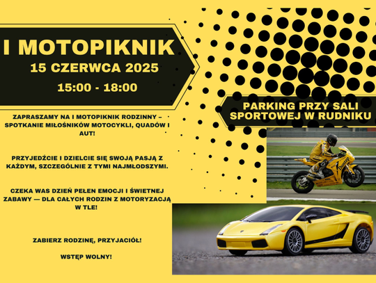 I Motopiknik Rodzinny w Rudniku