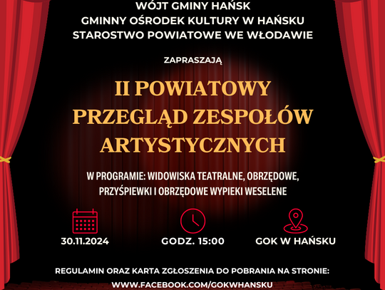 II Powiatowy Przegląd Zespołów Artystycznych w Hańsku