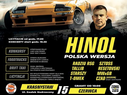 "III Charytatywny Zlot Motoryzacyjny dla Darka" w Krasnymstawie