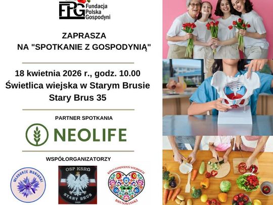 Integracja oraz edukacja prozdrowotna w Starym Brusie Wydarzenie rozpocznie się o godzinie 10:00 w świetlicy wiejskiej w Starym Brusie pod numerem 35.