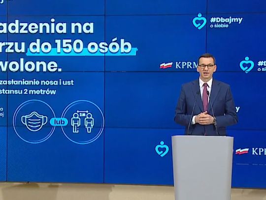 IV etap odmrażania gospodarki - częściowo zniesione maseczki i limity 150 osób