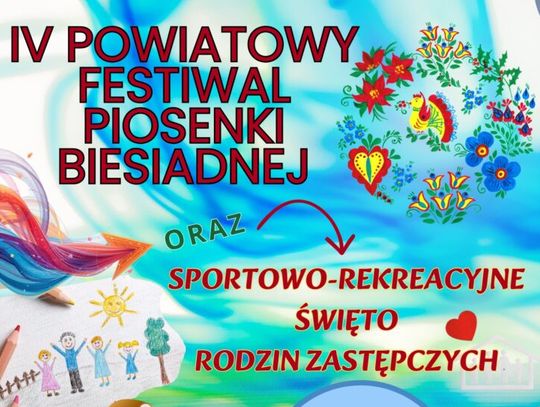 IV Powiatowy Festiwal Piosenki Biesiadnej. Znamy szczegółowy harmonogram imprezy 24 maja IV Powiatowy Festiwal Piosenki Biesiadnej nie zabraknie konkursowych prezentacji, części artystycznej i wieczornej zabawy.