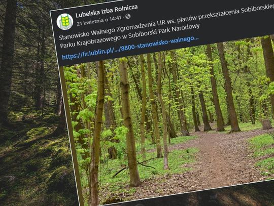 Izba Rolnicza przeciwko tworzeniu parku narodowego w Sobiborze bez konsultacji