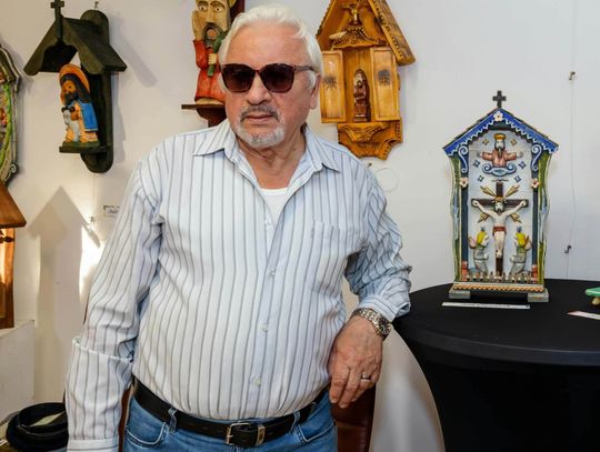 Jan Uścimiak zdobył pierwszą nagrodę w IV Ogólnopolskim Konkursie Rzeźby Ludowej „Kapliczki Polskie”.