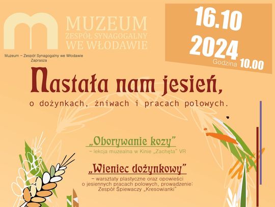 Jesień w Muzeum – Zespole Synagogalnym we Włodawie