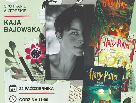 Miejska Biblioteka Publiczna we Włodawie zaprasza 22 października o godz. 11.00 na spotkanie autorskie z Kają Bajowską w ramach projektu #ilustracJA 2.0.