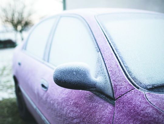Kiedy lód skuje auto