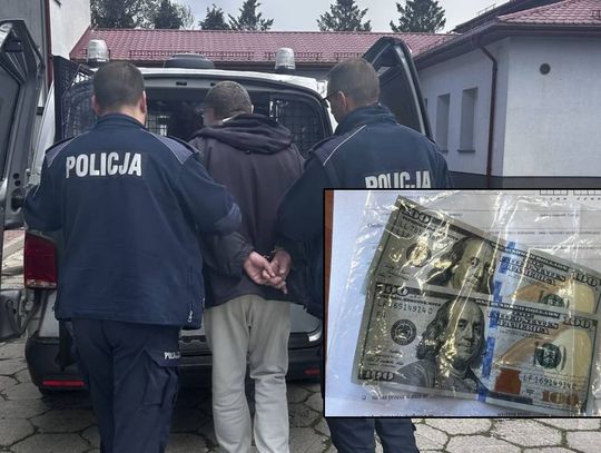 Kierowca fiata chciał przekupić policjantów drogówki 200 dolarami