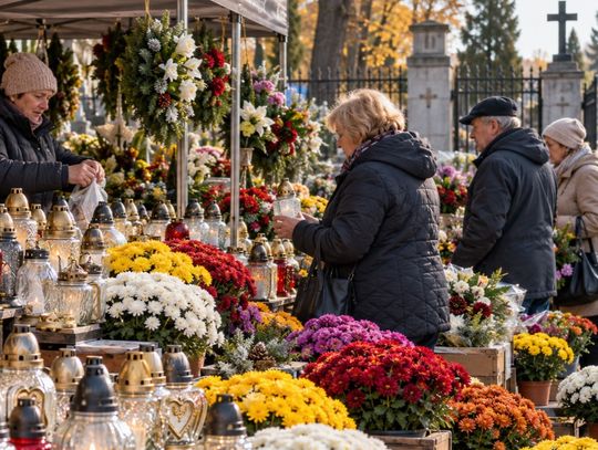 Kilka dni pracy i tysiące złotych. Przed 1 listopada rusza cmentarny biznes