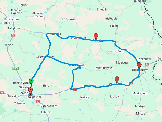 Kolarze przejadą przez gminę Kraśniczyn – utrudnienia w ruchu w poniedziałek