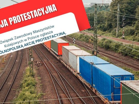 Kolejarze będą protestować. Pociągi staną? [LISTA MANIFESTACJI]