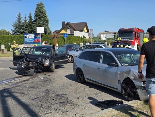 Kolejna kolizja na niebezpiecznym skrzyżowaniu w Urszulinie