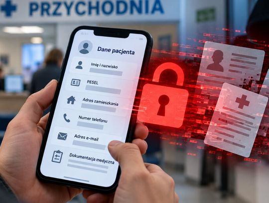 Kolejny wyciek danych pacjentów. Trafiły w ręce przestępców. UODO rusza z  kontrolą