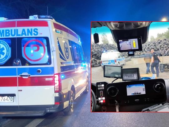 Kombajn zmiażdżył nogę, ładowarka przejechała po stopie. Seria wypadków przy pracy w regionie