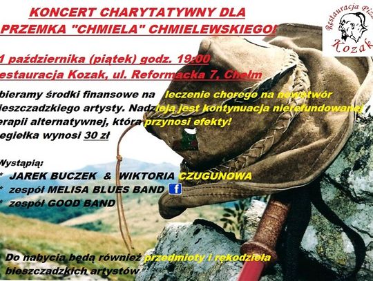 Koncert charytatywny dla Przemka "Chmiela" Chmielowskiego