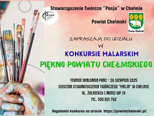 Konkurs malarski „Piękno powiatu chełmskiego”