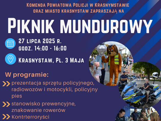 Krasnystaw gotowy na policyjne święto rodzinne