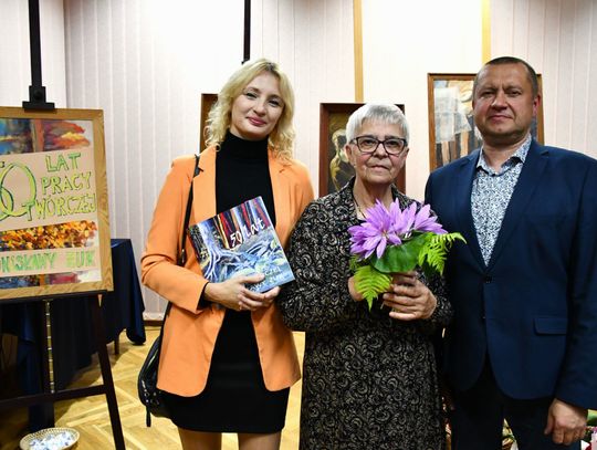 Krasnystaw. Jubileusz Bronisławy Żuk. Pięćdziesiąt lat pracy twórczej [ZDJĘCIA]