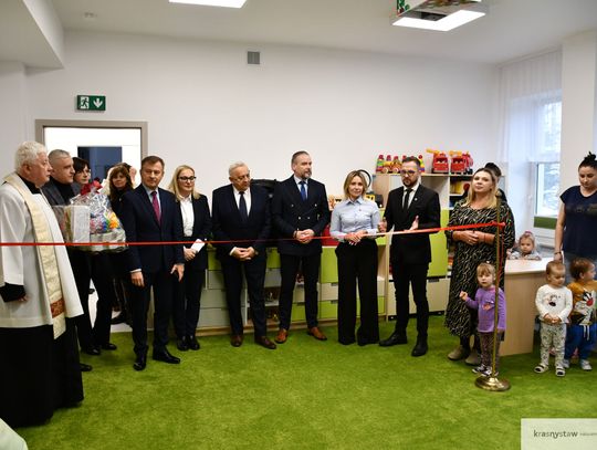 Krasnystaw. Kolejne miejskie inwestycje gotowe: modernizacja żłobka, budowa boiska, remont ul. Polnej