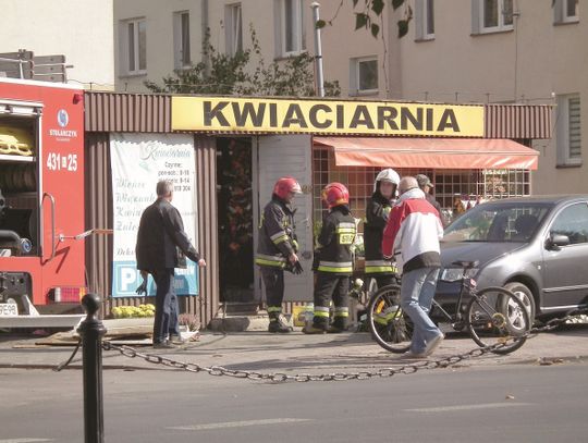 Krasnystaw: Kwiaciarnia w ogniu