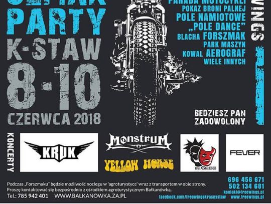 Krasnystaw: MOTO Forszmak PARTY 2018