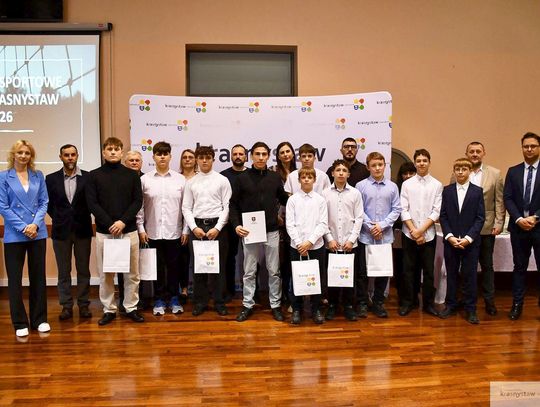 Krasnystaw nagradza sportową młodzież. Rekordowa liczba stypendiów [GALERIA ZDJĘĆ]