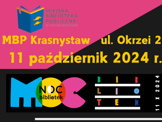 Krasnystaw. Noc Bibliotek pełna atrakcji