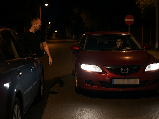 Krasnystaw. Policjant po służbie stanął na drodze pijanemu kierowcy