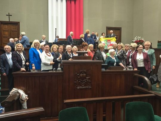 Krasnystaw reprezentowany w Sejmie. Seniorzy obradowali o przyszłości Polski